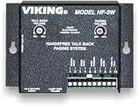 Viking Electronics HF-3W Two-Way Handsfree Talkback Amplifier System, Improved audio circuitry, Alert tone, Selectable 