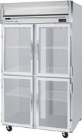 Beverage Air HFP2-1HG Beverage Air HFP2-1HG Half Glass Door Reach-In Freezer, 12 Amps, Top Compressor Location, 49 Cubic Feet, Glass Door Type, 1 Horsepower, 4 Number of Doors, 2 Number of Sections, Swing Opening Style, 6 Shelves, 0°F Temperature, 208 - 230 Voltage, 2" foamed-in-place polyurethane insulation, 6" heavy-duty casters, including two with brakes, 78.5" H x 52" W x 32" D Dimensions, 60" H x 48" W x 28" D Interior Dimensions (HFP21HG HFP2-1HG HFP2 1HG) 