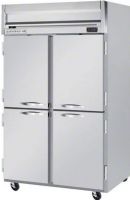 Beverage Air HFP2-1HS Half Solid Door Reach-In Freezer, Door Access Method, 12 Amps, Top Compressor Location, 49 Cubic Feet, Solid Door Type, 1 Horsepower, 4 Number of Doors, 2 Number of Sections, Swing Opening Style, 6 Shelves, 0°F Temperature, 208 - 230 Voltage, 2" foamed-in-place polyurethane insulation, 6" heavy-duty casters, including two with brakes, 78.5" H x 52" W x 32" D Dimensions, 60" H x 48" W x 28" D Interior Dimensions (HFP21HS HFP2-1HS HFP2 1HS) 