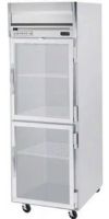 Beverage Air HFS1-1HG Half Glass Door Reach-In Freezer, 7.1 Amps, Top Compressor Location, 24 Cubic Feet, Glass Door Type, 3/4 Horsepower, 2 Number of Doors, 1 Number of Sections, Swing Opening Style, 3 Shelves, 0°F Temperature, 115 Voltage, Split Doors, 2" foamed-in-place polyurethane insulation, 6" heavy-duty casters, including two with brakes, 78.5" H x 26" W x 32" D Dimensions, 60" H x 22" W x 28" D Interior Dimensions (HFS11HG HFS1-1HG HFS1 1HG) 