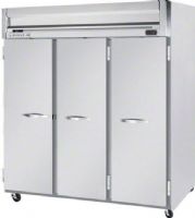 Beverage Air HFS3-5S Solid Door Reach-In Freezer, Door Access Method, 8.4 Amps, Top Compressor Location, 74 Cubic Feet, Solid Door Type, 1 Horsepower, 3 Number of Doors, 3 Number of Sections, Swing Opening Style, 9 Shelves, 0°F Temperature, 208 - 230 Voltage, 2" foamed-in-place polyurethane insulation, 6" heavy-duty casters, 78.5" H x 78" W x 32" D Dimensions, 60" H x 73.5" W x 28" D Interior Dimensions (HFS35S HFS3-5S HFS3 5S) 