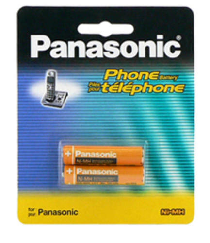 Panasonic HHR4DPA/2B Replacement Battery for Panasonic Cordless, AAAx2 Size, 700mAh Capacity, KX-TG1032/33/34 Compatible Phone Types, UPC 073096401105 (HHR4DPA2B HHR4DPA/2B H-HR4DPA2B)