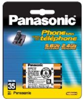 Panasonic HHR-P107A Telephone Battery for select Cordless Panasonic Telephones, Size AAAx3, Capacity 650mAh, Chemistry Ni-MH (HHRP107A HHR P107A) 
