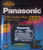 Panasonic HHR-P401A/1B Phone Battery, NiMH Nickel Metal Hydride, 1150 mAh Capacity, 3.6V Voltage, Fits KX-TG2500 KX-TG2396 KX-TG2396B KX-TG2397 KX-TG2397B KX-TG2400 KX-TG2400B KX-TG2405 KX-TG2405B KX-TG2500B KX-TG2550B KX-TG2570B KX-TG2570F KX-TG2570S KX-TG2575 (HHR-P401A HHR P401A HHRP401A) 