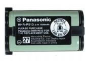 Panasonic HHRP513A Cordless Telephone Battery, Type 27; AA Size; 2 Cells; 2.4V Power; 1500mAh Capacity; Works with KX-TG: 2208, 2214, 2216, 2224, 2226, 2235, 2238, 2248, 2258 Compatible Phone Types; Ni-MH Chemistry; UPC 09322489319 (HHRP513A HHR-P513A) 