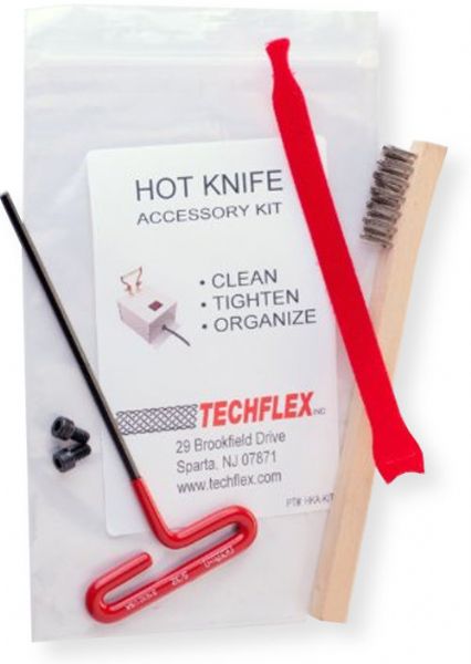 Techflex HKA-KIT Hot Knife Accessory Kit; provides everything you need to organize the cord, plus tighten and clean the blade; UPC N/A (HKA-KIT HKA KIT HKA-KIT HKA.KIT HKAKIT)