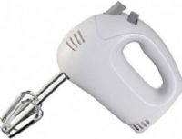 Brentwood HM-45 Hand Mixer, White, 150 Watts, 5 Speeds, Ejection Button for Easy Cleaning, 2 Heavy Duty Chrome Plated Beaters, Compact Size, cETL Approval, UPC 181225810459 (HM45 HM 45) 