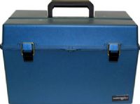 HamiltonBuhl HMC3166 Large Blue Carry Case, Large, durable, plastic, lockable carry case for Hamilton listening centers, Lock not included (HAMILTONBUHLHMC3166 HMC-3166 HMC 3166) 