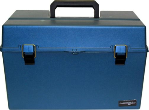 HamiltonBuhl HMC3166 Large Blue Carry Case, Large, durable, plastic, lockable carry case for Hamilton listening centers, Lock not included (HAMILTONBUHLHMC3166 HMC-3166 HMC 3166)