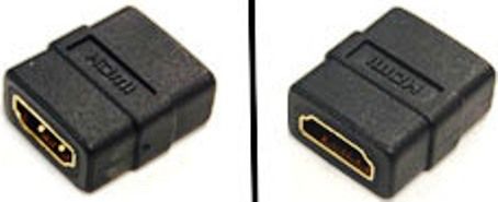 Bytecc HMCOUPLER HDMI Coupler, Female to Female, Connect 2 male HDMI cables to make a longer cable, Support 3D - defines input/output protocols for major 3D video formats, paving the way for true 3D gaming and 3D home theatre applications, UPC 837281104635 (HM-COUPLER HM COUPLER)