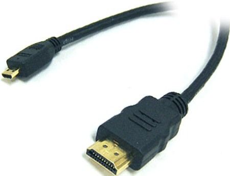 Bytecc HM-MICRO10K HDMI Male to HDMI micro Male High Speed 10 feet Cable with Ethernet , Transfer rate up to 10.2Gbit/s, Support video signals up to 1080p, Provides an interface between any audio/video source, such as a set-top box, DVD player, or A/V receiver and an audio and/or video monitor, such as a digital television (DTV), over a single cable (HMMICRO10K HM MICRO10K HM-MICRO HMMICRO)