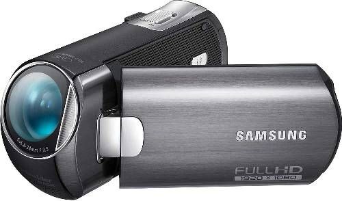 Samsung HMX-M20BN Full High Definition Camcorder, 2.7