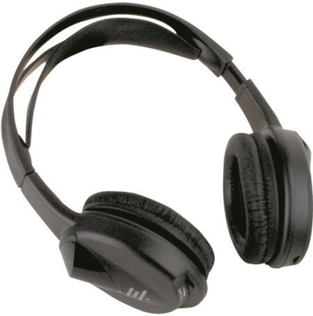 Boss Audio HP-10 Wireless Headphones For use with BOSS HS-IR and BOSS Monitors with Infrared Audio Transmission, Carrier frequency 2.3 MHz (left channel)/2.8MHz (right channel), Frequency Response 30Hz - 20kHz, S/N ratio greater than 60dB, Channel separation greater than 40dB, Distortion les than 1%, UPC 791489310192 (HP10 HP 10) 