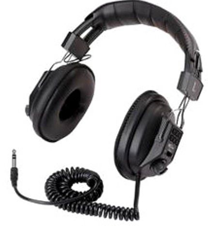 Nippon HP150V Stereo Headphones, 20-18,000Hz  Frequency response, 32ohms Impedance, Comfortable leatherette padded ear cushions, 6' coiled cord with 1/4' plug, Good, full-range sound, Dual volume controls, Switchable from stereo to mono (HP-150V HP 150V HP150 V HP150-V)