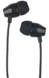 RCA HP159BK In-Ear Stereo Noise Isolating Earbuds - Black; Frequency response: 20-20000 Hz; Sensitivity: 113db@1kHz; Impedance: 16 Ohms; Plug: 3.5mm; UPC 044476117091 (HP159BK HP159BK) 