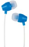 RCA HP159BL In-Ear Stereo Noise Isolating Earbuds - Blue; Frequency response: 20-20000 Hz; Sensitivity: 113db@1kHz; Impedance: 16 Ohms; Plug: 3.5mm; UPC 044476117121 (HP159BL HP159BL) 