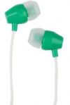 RCA HP159GR In-Ear Stereo Noise Isolating Earbuds - Green; Frequency response: 20-20000 Hz; Sensitivity: 113db@1kHz; Impedance: 16 Ohms; Plug: 3.5mm; UPC 044476117114 (HP159GR HP159GR) 
