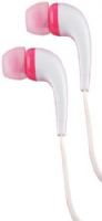 RCA HP161PK Buds In-Ear Stereo Noise Isolating Earbuds, Pink, Blend comfort, performance and true portability, Multiple ear tips included, Flat cable, Frequency response 20-20000 Hz, Sensitivity 113db @ 1kHz, Impedance 16 Ohms, 3.5mm Plug, UPC 044476117176 (HP-161PK HP 161PK HP161-PK HP161) 
