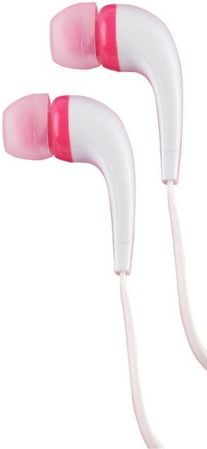 RCA HP161PK Buds In-Ear Stereo Noise Isolating Earbuds, Pink, Blend comfort, performance and true portability, Multiple ear tips included, Flat cable, Frequency response 20-20000 Hz, Sensitivity 113db @ 1kHz, Impedance 16 Ohms, 3.5mm Plug, UPC 044476117176 (HP-161PK HP 161PK HP161-PK HP161)