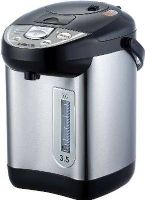 Heis HP4010 Stainless Steel Hot Water Urn, 3.5 Quart Capacity, Reboil & Keep Warm, Manual & Auto Hot Water Dispenser, Dispense Safety Locks, Electronic Shabbos Mode, Dimensions 14.4 x 11.5 x 11.5 inches (HP-4010 HP 4010) 