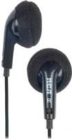 RCA HP56BK Ear Budz Stereo Earbuds, Black, Lightweight and compact, Soft foam ear bud covers, Frequency response 20 Hz - 20kHz, Sensitivity 98dB, 3.9 feet Cord length, UPC 044476072345 (HP-56BK HP 56BK HP56B HP56) 
