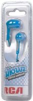 RCA HP59BL Pillowz Stereo Earbuds, Blue; Comfortable earbuds, like pillows for your ears while you enjoy your favorite music; Contoured design for maximum comfort; 3.5mm plug fits all popular portable digital audio players, including iPod and iPhone; Lightweight and compact; UPC 044476079825 (HP-59BL HP 59BL HP59B HP59) 