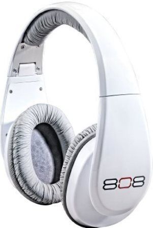 Audiovox HPA88WHG Model 808 Studio Full Size Headphones, 60mW Max power, 20mW Rated power, Foldable design, Durable carrying case, Detachable tangle-free cables, Driver 40mm (dynamic range), Sensitivity 105 +/-3dB, Impedance 32 ohm +/-15%, Frequency response 20-20Khz, 6.3mm adapter included, Flat cable w/mic or DJ-style cable, UPC 044476103568 (HPA-88WHG HPA 88WHG HPA88-WHG HPA88 WHG 808-HPA88WHG)
