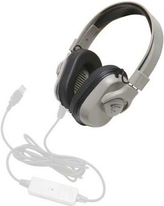 Califone HPE-1000 Titanium Series Headphone without Cord For use with HPK-1000 Titanium Series Headphone, Washable, No controls on earcups, UPC 610356830338 (HPE1000 HPE 1000)