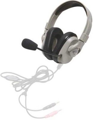 Califone HPE-1030 Titanium Series Headset without Cord For use with HPK-1030 Titanium Series Headset, Not Washable, 85dB & volume controls on earcups, UPC 610356830369 (HPE1030 HPE 1030)
