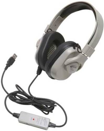 Califone HPK-1000 Titanium Series Headphone, Softer, more comfortable ear cushions, Comfort strap for longer wearability, Adjustable headstrap rugged enough for daily classroom use, Earcups offer the highest passive ambient noise rejection, effectively blocking external distractions to keep students on task, Frequency Response 20 Hz - 20 kHz, UPC 610356830482 (HPK1000 HPK 1000)