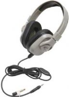 Califone HPK-1040 Titanium Series Headphone, First washable headphone for easy cleaning, Softer, more comfortable ear cushions, Comfort strap for longer wearability, Adjustable headstrap rugged enough for daily classroom use, 3.5mm plug with 1/4" adapter, Frequency Response 20 Hz - 20 kHz, Headphone Input Impedance 50 ohms, UPC 610356830604 (HPK1040 HPK 1040) 