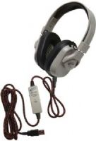 Califone HPK-1500 Titanium Series Headphone with Guaranteed for Life Cord, First washable headphone for easy cleaning, Softer, more comfortable ear cushions, Comfort strap for longer wearability, Adjustable headstrap rugged enough for daily classroom use, Frequency Response 20 Hz - 20 kHz, Headphone Input Impedance 50 ohms,UPC 610356831335 (HPK1500 HPK 1500) 