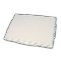 Heritage Arts HPP913-21P 21-Well Heavy-Duty Plastic Platform Palette; Locking lid on all four sides and features built-in gasket system for an airtight seal; UPC 088354817024 (HERITAGEARTSHPP91321P HERITAGEARTS-HPP91321P HERITAGE-ARTS-HPP913-21P HERITAGE-ARTS-HPP91321P PAINTING) 