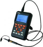 Velleman HPS50 Hand Held Personal Oscilloscope with USB, 40MHz sampling rate, 12MHz analog bandwidth, 0.1mV sensitivity, 5mV to 20V/div in 12 steps, 50ns to 1hour/div time base in 34 steps, Ultra fast full auto set up option, Adjustable trigger level, X and Y position signal shift, DVM readout, Audio power calculation (rms and peak) in 2, 4, 8, 16 & 32 ohm (HPS-50 HPS 50 HP-S50) 