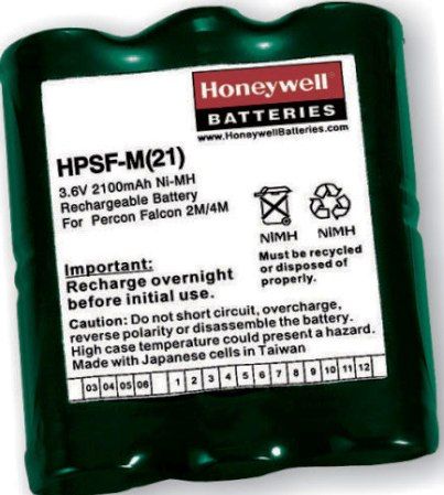 Honeywell HPSF-M(21) Replacement Battery For use with PSC PT2000 Topgun & Falcon Handheld Scanner and LXE MX2 Handheld Wireless Computer, 2100 mAh Capacity, 3.6 volts Voltage, NiMH Chemistry, Contains the highest quality battery cells, Provides excellent discharge characteristics, Provides longer cycle life (HPSFM21 HPSF-M-21 HPSF-M21 HPSF-M)