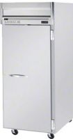 Beverage Air HR1W-1S Solid Door Reach-In Refrigerator, 5.8 Amps, Top Compressor Location, 34 Cubic Feet, Solid Door Type, 1/3 Horsepower, 60 Hz, 1 Number of Doors , 1 Number of Sections, Swing Opening Style, 1 Phase, Reach-In Refrigerator Type, 3 Shelves, 36°F - 38°F Temperature, 115 Voltage, 60" H x 31" W x 28" D Interior Dimensions, 78.5" H x 35"W x 32"D Dimensions (HR1W 1S HR1W-1S HR1W1S) 