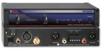 Radio Design Labs RDL-HRDAC1 Digital to Analog Converter - 24 bit 192 kHz; Input: AES/EBU, Coaxial or Optical S/PDIF, AES-3ID; Outputs: Balanced and Unbalanced Stereo Audio; Adjustable Audio Output Gain Trim; Dual-LED Audio Output Level VU Metering; Operation Up to 24 bits, 192 kHz; Exclusive Sure-Lok: Auto-Recovery Sentinel; Transformer Isolated AES/EBU Input; Automatic Sample Rate Detection with Indicators (HRDAC1 HR-DAC1 HR-DAC1 BTX) 
