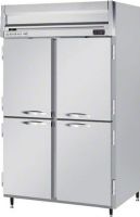 Beverage Air HRPS2-1HS Half Solid Door Reach-In Refrigerator, 8.4 Amps, Top Compressor Location, 49 Cubic Feet, Solid Door Type, 1/3 Horsepower, 60 Hz, 4 Number of Doors, 2 Number of Sections, Swing Opening Style, 1 Phase, Reach-In Refrigerator Type, 6 Shelves, 36°F - 38°F Temperature, 115 Voltage, 60" H x 48" W x 28" D Interior Dimensions, 78.5" H x 52" W x 32" D Dimensions (HRPS21HS HRPS2-1HS HRPS2 1HS) 