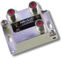 Sonora Design HRVS2D Satellite 2-Way Antenna Signal Splitter 2 GHZ, High performance passives are designed for distribution of digital satellite signals in applications where signal integrity is critical, The HRS series splitters utilize diode protected circuitry to prevent DC back-feeding, 15 MHz to 2150 MHz Wideband Operation, 15 dB at 2 GHz Typical High Return Loss, Plus-minus 0.1 dB in any 24 MHz Frequency-Flat Response, (SONORADESIGNHRVS2D SONORA DESIGN HRVS2D HRVS 2D HRVS2 D HRVS 2 D SONOR 