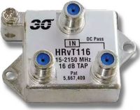 Sonora Desing HRVT116A Vertical DBS 16 dB Tap 22mm F spacing 1 Port High Performance 2-2; More or less 0.1 dB in any 24 MHz ultra-flat response; 2 MHz to 2400 MHz wideband; Reduces reflections excellent return lossOut to IN; Out to IN power passing, protected by end caps precision threading; Weight 0.02 Lbs; UPC 609465599168 (SONORADESIGNHRVT116A SONORA DESIGN HRVT116A HRVT 116 A HRVT116 A HRVT 116A SONORA-DESIGN-HRVT116A HRVT-116-A HRVT116-A HRVT-116A) 