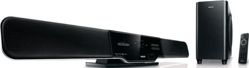 Philips HSB2313A/F7 Home theater system, Stereo Sound Output Mode, Dolby Pro Logic II, Dolby Digital Built-in Decoders, Dolby Virtual Speaker Surround Sound Effects, 20 - 20000 Hz Response Bandwidth, 65 dB Signal-To-Noise Ratio, 300 Watt Output Power / Total, 20 kOhm Input Impedance, Sleep timer Built-in Clock, Fluorescent Built-in Display, USB direct input Additional Features, Equalizer, Digital Sound Processor - DSP (HSB2313AF7 HSB2313A-F7 HSB2313A F7 HSB2313A HSB-2313A HSB 2313A)