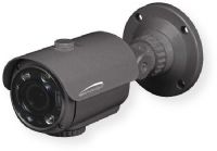 Speco Technologies HTFB2TM 2 MP HD TVI FIT Bullet Camera; Gray; 2.8-12mm motorized lens; Flexible Intensifier Technology fits any lighting application; Supports Full HD resolution  30fps over coax; Adaptive IR LEDs reduce IR saturation; UPC 030519022132 (HTFB2TM  HTFB-2TM  HTFB2TMCAMERA  HTFB2TM-CAMERA  HTFB2TMSPECOTECHNOLOGIES  HTFB2TM-SPECOTECHNOLOGIES)  