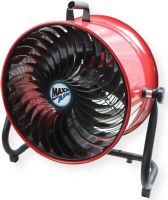 Ventamatic MaxxAir HVFF16T RED High Velocity Turbo Floor Fan, 16" Red Color; 3-speed thermally protected motor with dial switch; Tilting fan head with adjustment knobs offers customized directional airflow; Non-skid feet for operational stability; Pre-installed handle on housing to easily transport your fan; Built-in cord wrap for easy storage; UPC 047242063332 (HVFF16T-RED HVFF-16TRED HVFF-16T-RED VENTAMATICHVFF16TRED VENTAMATIC-HVFF16TRED VENTAMATIC-HVFF16T-RED MAXXAIR) 