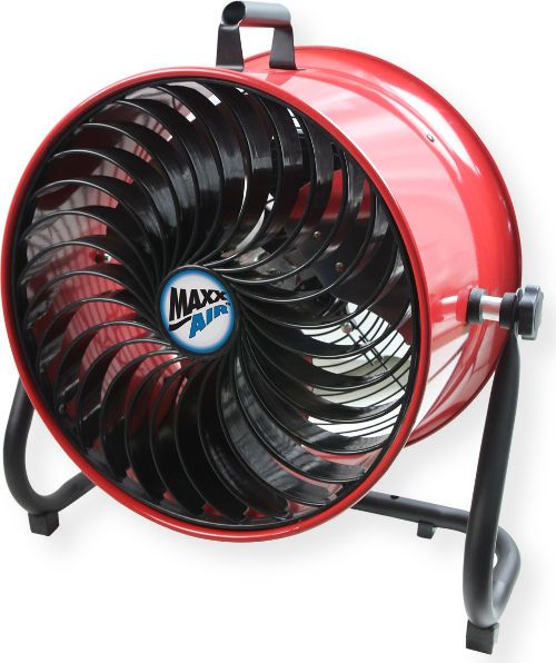 Ventamatic MaxxAir HVFF16T RED High Velocity Turbo Floor Fan, 16