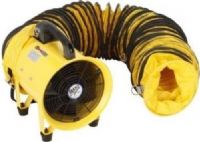 MaxxAir HVHF 08COMBOUPS Heavy Duty 8" Cylinder Fan with 20-foot Vinyl Hose, 8" portable blower/exhaust axial hose fan with 20-foot hose, Provides directional airflow  900 CFM to limited access areas, Perfect for crawl spaces, attics and basements, 2-speed 120V enclosed motor, UPC 047242061277 (HVHF08COMBOUPS HVHF-08COMBOUPS HVHF 08COMBOUPS) 