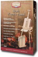 Heritage Arts HWE208 De Leon Classic French Wooden Easel; Multi-media French sketch box easel made of elmwood with a sealed finish; Accommodates canvases up to 33" high x manageable width; UPC 088354950936 (HERITAGEARTSHWE208 HERITAGEARTS HWE208 HERITAGE ARTS HWE 208 HERITAGEARTS-HWE208 HERITAGE-ARTS HWE-208) 