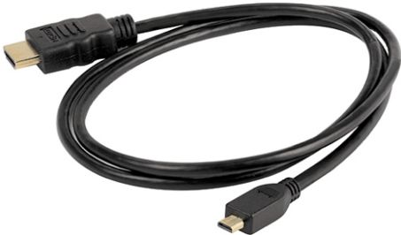 Vibe HYHD06M HDMI to Micro HDMI Cable, Black, 6-foot length HDMI v1.3 specifications Category 2 (Cat2) certified HDMI male to HDMI male, Ultra high speed cable rating 24K gold plated connectors Supports full high definition 1080p, Heavy duty strain relief for maximum durability Protective jacket for easy routing and setup, High-density insulator eliminates video ghosting (HYHD-06M HY-HD06M HYH-D06M)