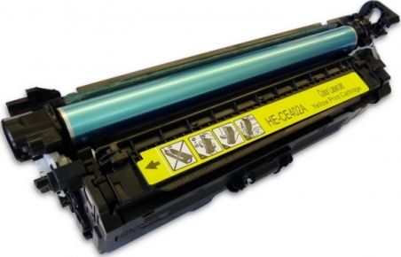 Hyperion CE402A Yellow LaserJet Toner Cartridge compatible HP Hewlett Packard CE402A For use with LaserJet M551xh, MFP M575dn, MFP M575c, M551n, M551dn, M575f and MFP M570dn Printers, Average cartridge yields 6000 standard pages (HYPERIONCE402A HYPERION-CE402A CE-402A CE 402A)