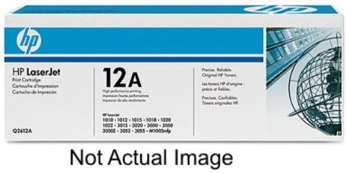 Generic Q2612A Black LaserJet Toner Cartridge compatible HP Hewlett Packard CE285A For use with LaserJet 1012, 1020, 1022, 3015, 3020 and 3030 Printers, Average cartridge yields 2000 standard pages (GENERICQ2612A GENERIC-Q2612A)