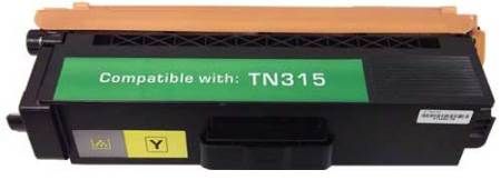 Hyperion TN315Y High Yield Yellow Toner Cartridge compatible Brother TN315Y For use with HL-4150CDN, HL-4570CDW, HL-4570CDWT, MFC-9460CDN, MFC-9560CDW and MFC-9970CDW Printers, Average cartridge yields 3500 standard pages (HYPERIONTN315Y HYPERION-TN315Y TN-315Y TN 315Y) 